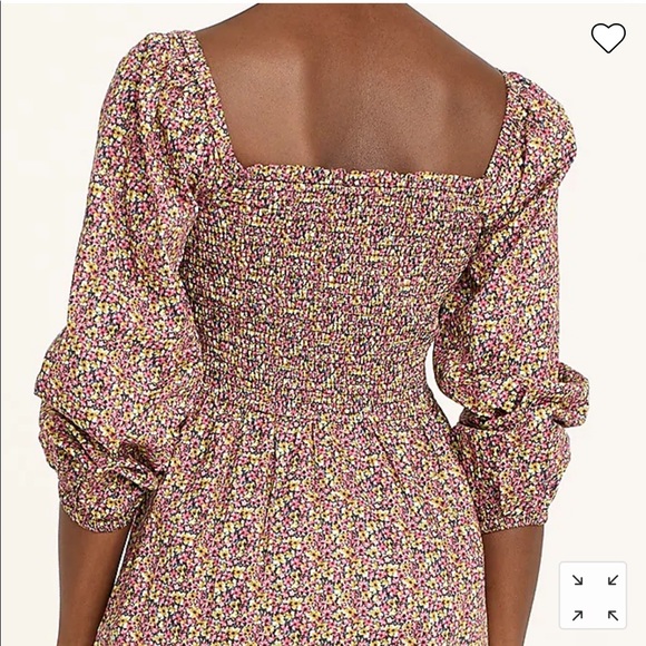 JCrew Liberty Smocked Cotton Dress - NWT! - Picture 3 of 6
